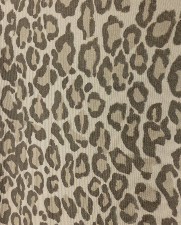 Tess Leopard Turtleneck