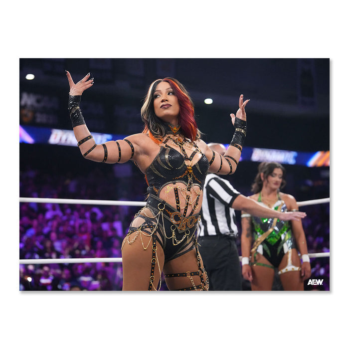 The CEO is Back! Mercedes Moné Returns - AEW Dynamite 6-3-2026 - Memorable Moments Art Print By Lee South