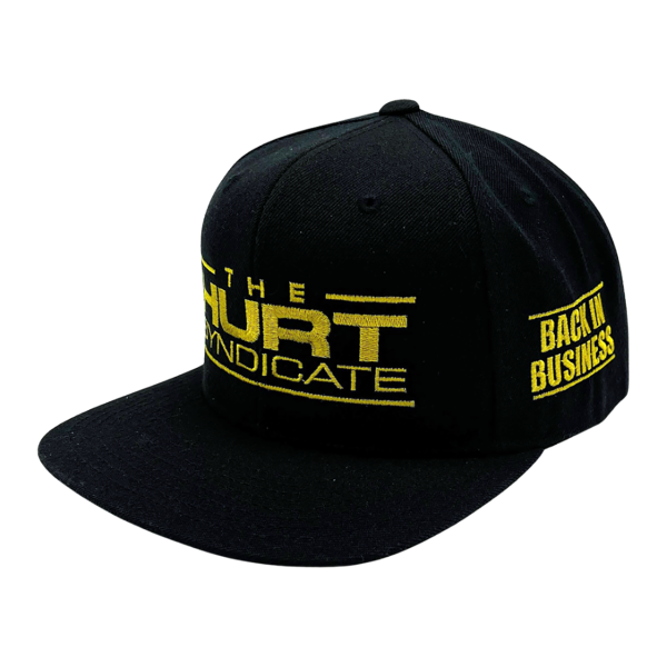 The Hurt Syndicate - Best for Business Premium Embroidered Flatbill Snapback