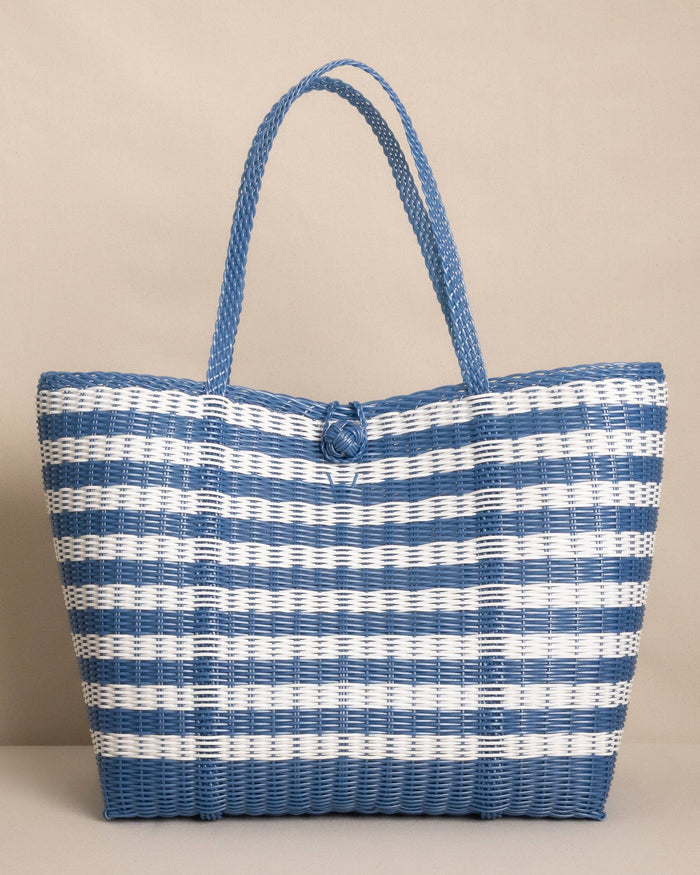 The Lilley Line Medium Tides Stripe Tote