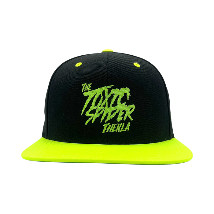 Thekla - Toxic Spider Premium Embroidered Flatbill Snapback