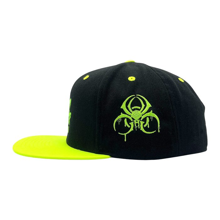Thekla - Toxic Spider Premium Embroidered Flatbill Snapback