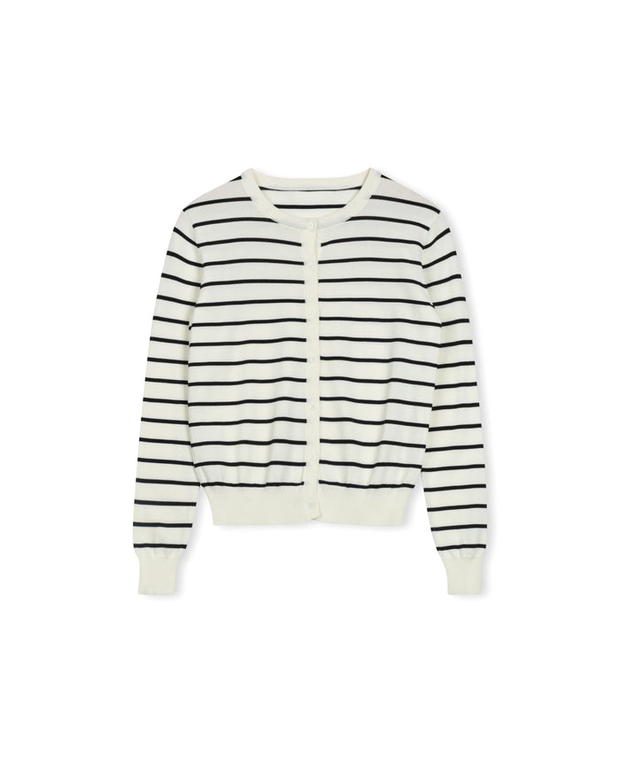 Thin Knit Cardigan Tee - Junees