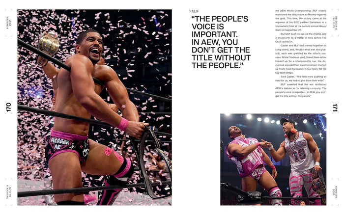 This Book Is All Elite: The Inside Story of All Elite Wrestling Hardcover Book