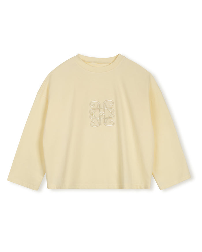 Three Quarter Sleeve Cropped Tee - Junees