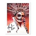 Thunder Rosa - Autographed Limited Edition 11" x 14" Rob Schamberger Art Print
