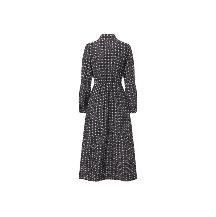 Tiered Collar Dress