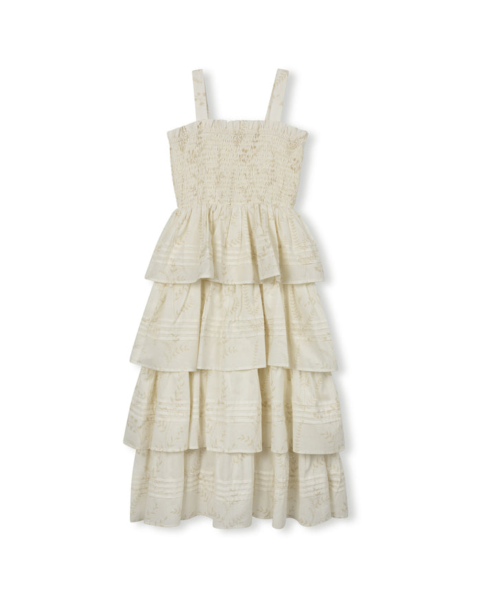 Tiered Flary Maxi Robe - Junees