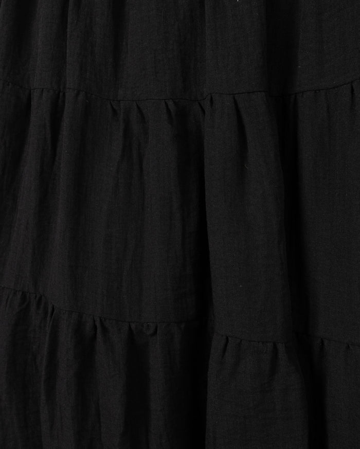 Tiered Tissue Maxi Skirt - Junees