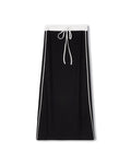 Trimmed Sweatshirt Skirt - Junees
