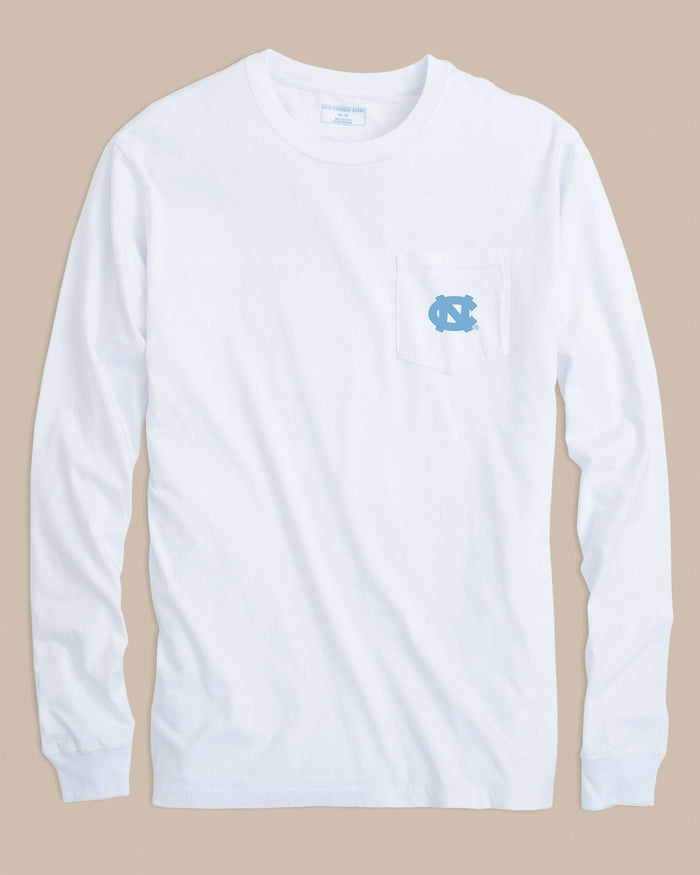 UNC Tar Heels Gameday Embroidered Long Sleeve T-Shirt C_T-Shirts Southern Tide