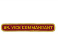 Uniform Cover Cap Strip Sr Vice Commandant