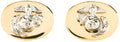 Uniform Cuff Links Evening Dress EGA Silver/Gold