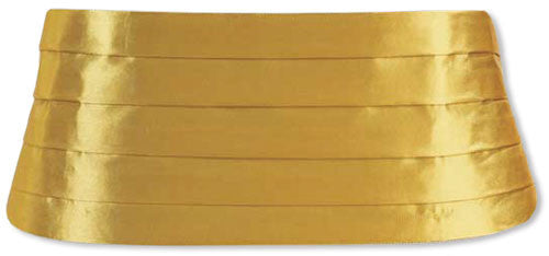 Uniform Evening Dress Formal Cummerbund Gold