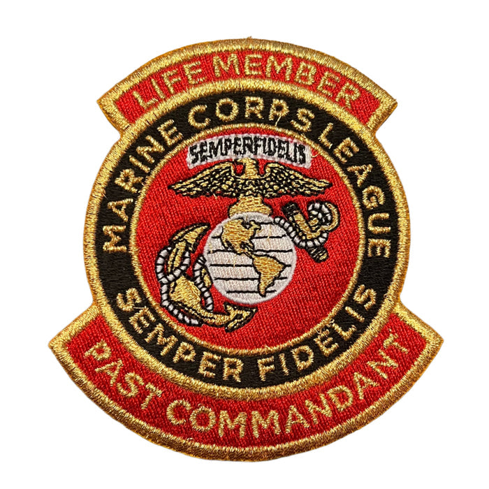Uniform Patch Blazer Crest - Life/Past Commandant for Regular Members