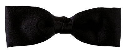 Uniform Tie - Evening Dress Clip on Bow Tie/Black