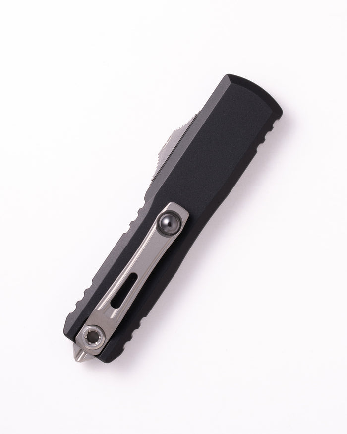UTX-85® Gen IV D/E Satin Full Serrate Black (12324-6)