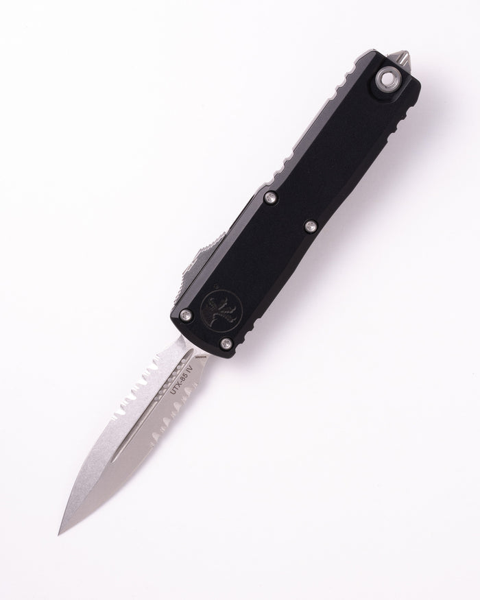 UTX-85® GEN IV D/E STONEWASH PARTIAL SERRATED BLACK (12324-11)
