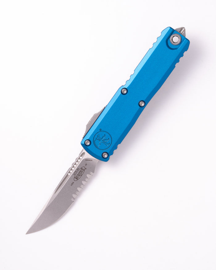 UTX-85® Gen IV S/E Stonewash Partial Serrate Blue (12314-11BL)