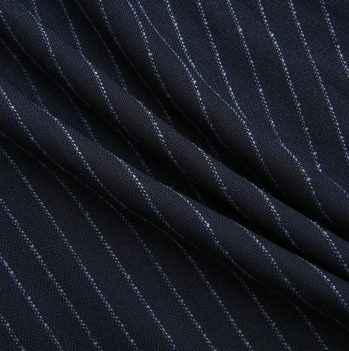 V Detail Pinstriped Jumper