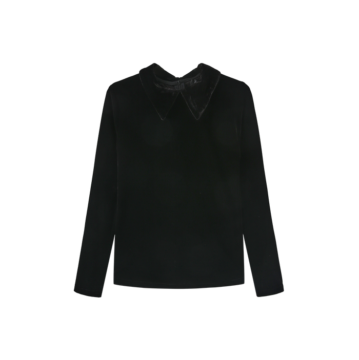 Velvet Collared Shirt