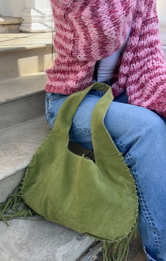 Wander Fringe Bag