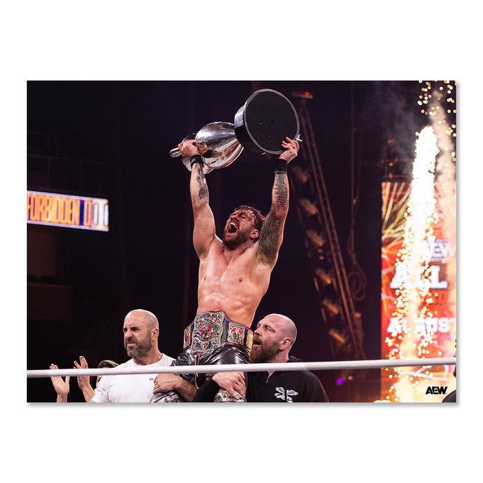 Will Ospreay Prevails - AEW Forbidden Door 2026 - Memorable Moments Art Print By Ricky Havlik