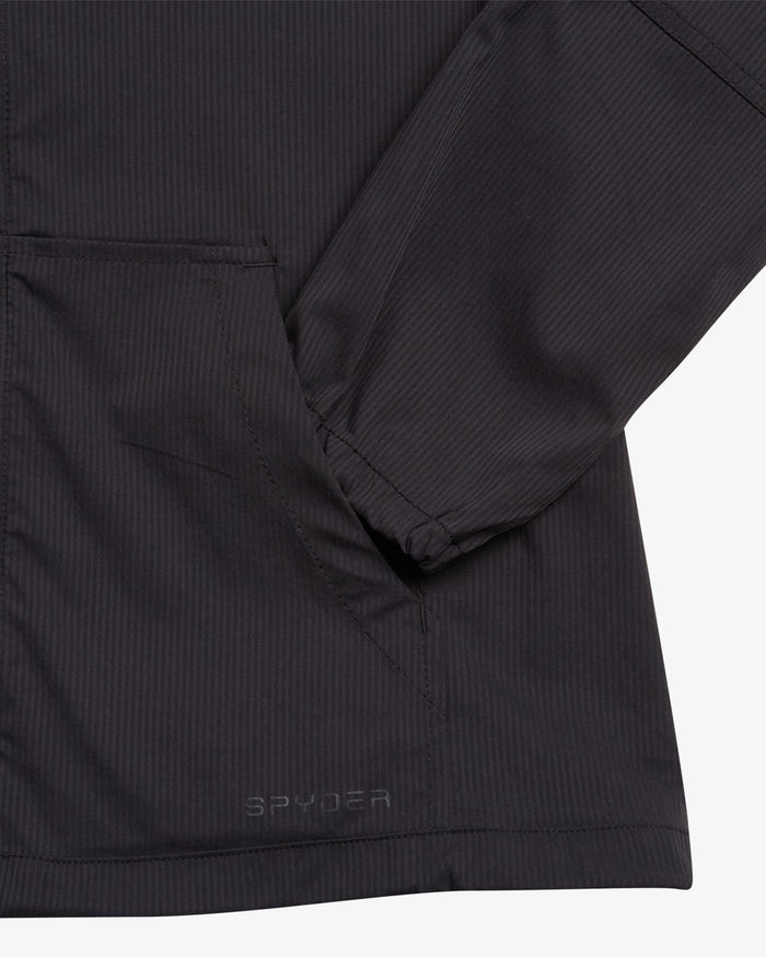 Women's Twill Full Zip Jacket - Black