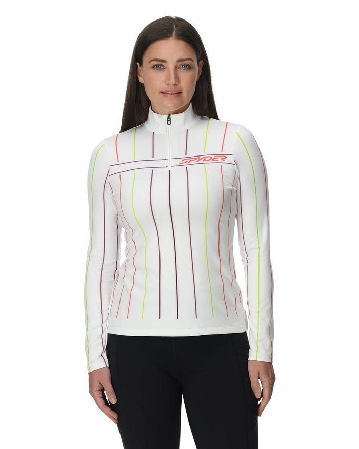 Womens Vivid Half Zip - Stripe STRIPE / XS