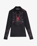 Women's Vivid Quarter Zip - Black