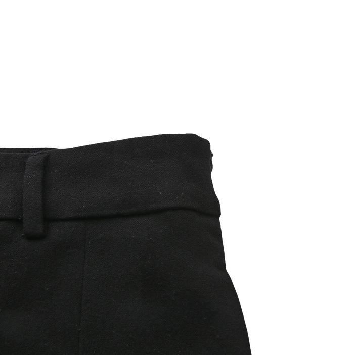 Wool Box Pleat Maxi Skirt