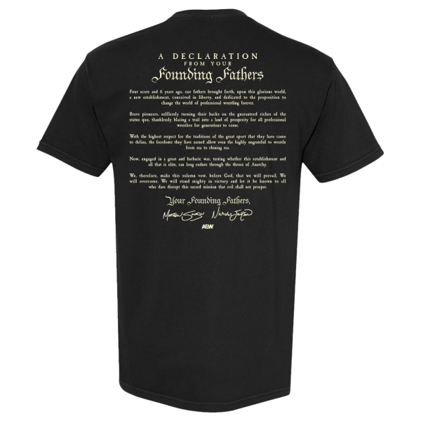 Young Bucks - A Declaration Comfort Colors Soft Heavyweight Tee (Double-Sided) Product Image 2
