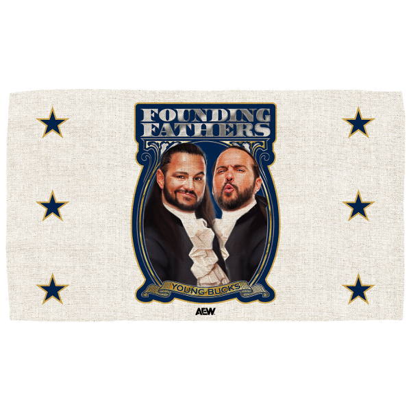 Young Bucks - Founding Fathers SUBLIMATED FLAG - 60" x 35"