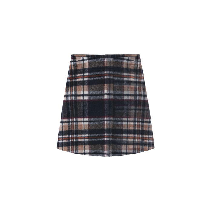 Zalli Wrap Safety Pin Skirt
